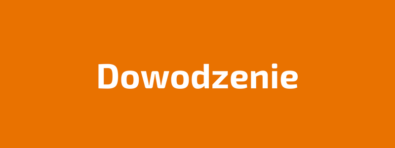 You are currently viewing DOWODZENIE
